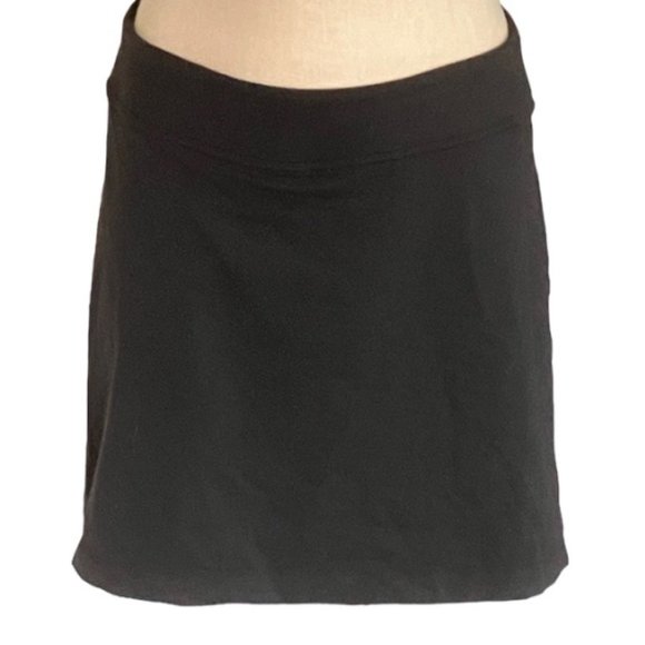 Athleta Pants - Athleta Skort Black Medium As Is Mesh Summer Gym Walk Golf Run Athletic